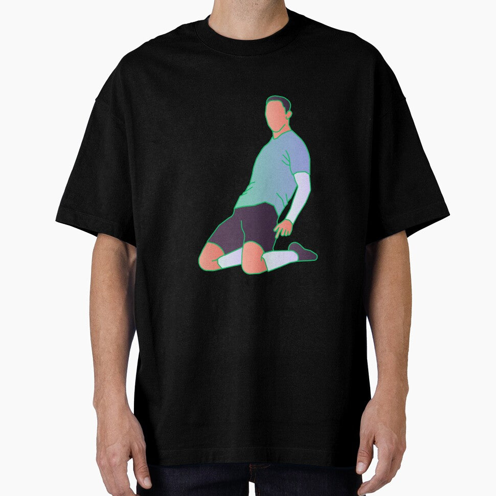 Coloured Celebrating Player 3 | Player Celebration by Football Stickers World