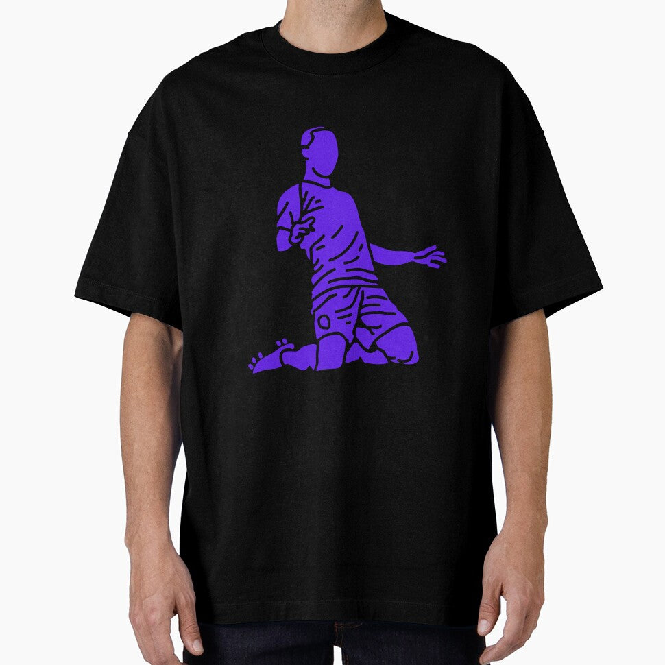 Blue Celebrating Player | Player Celebration by Football Stickers World