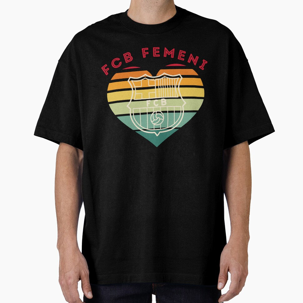 FC Barcelona Femeni Heart Sunset by FCBarcelonaKQ