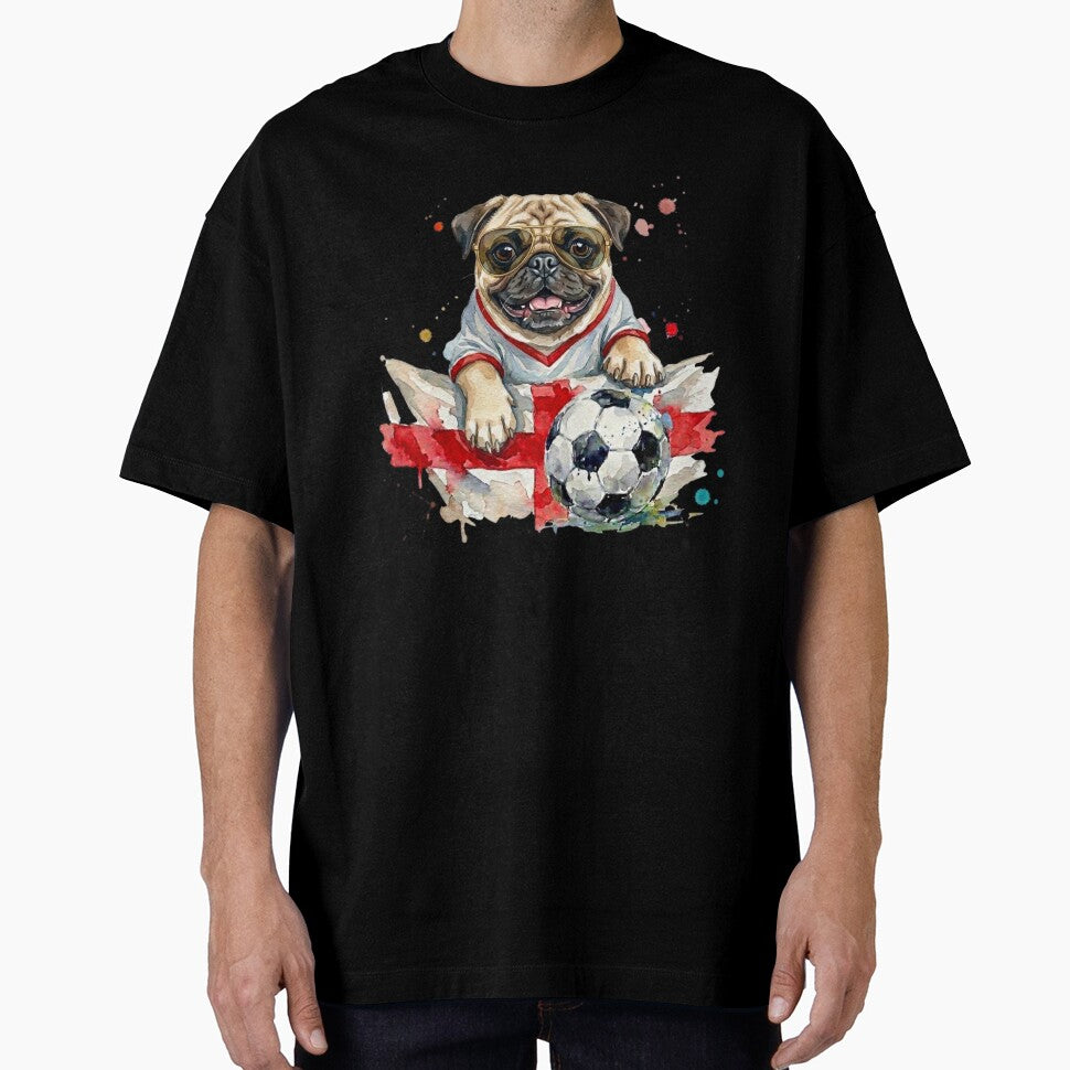 Pug World Cup England Suppawter by The Suppawters