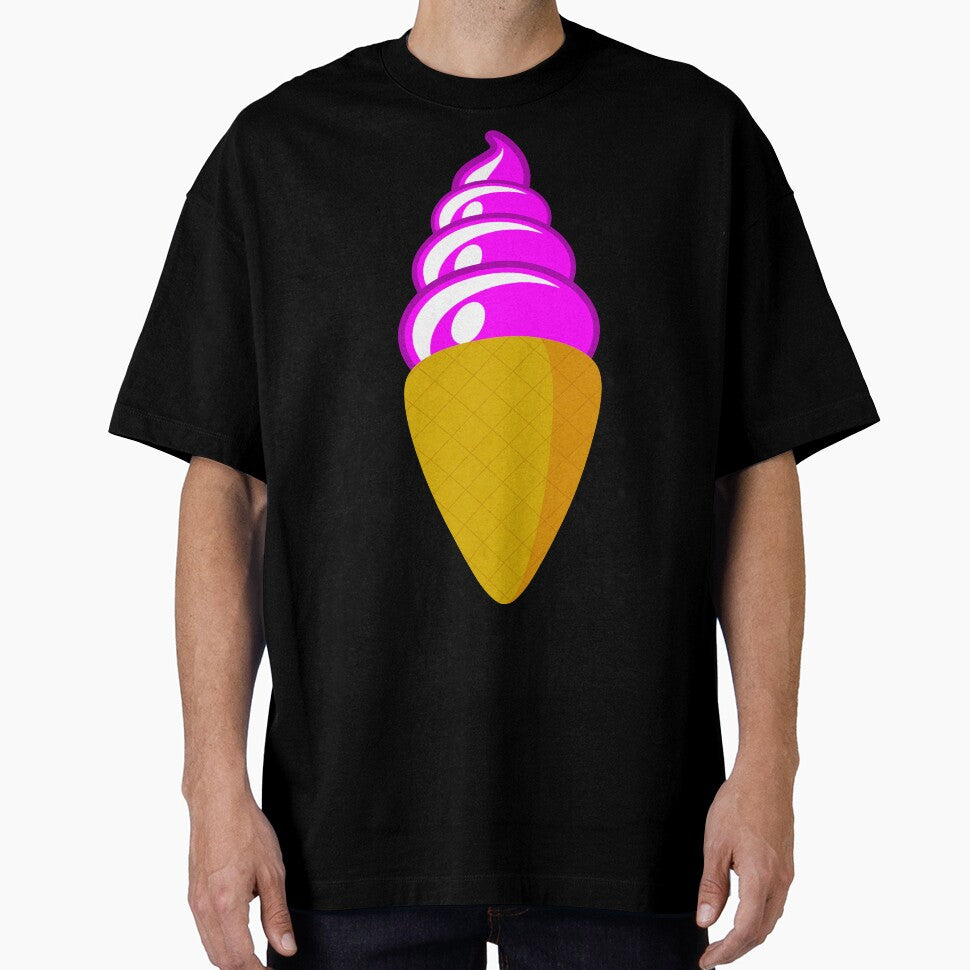 Pink Soft Ice Cream by TShirtDoctor