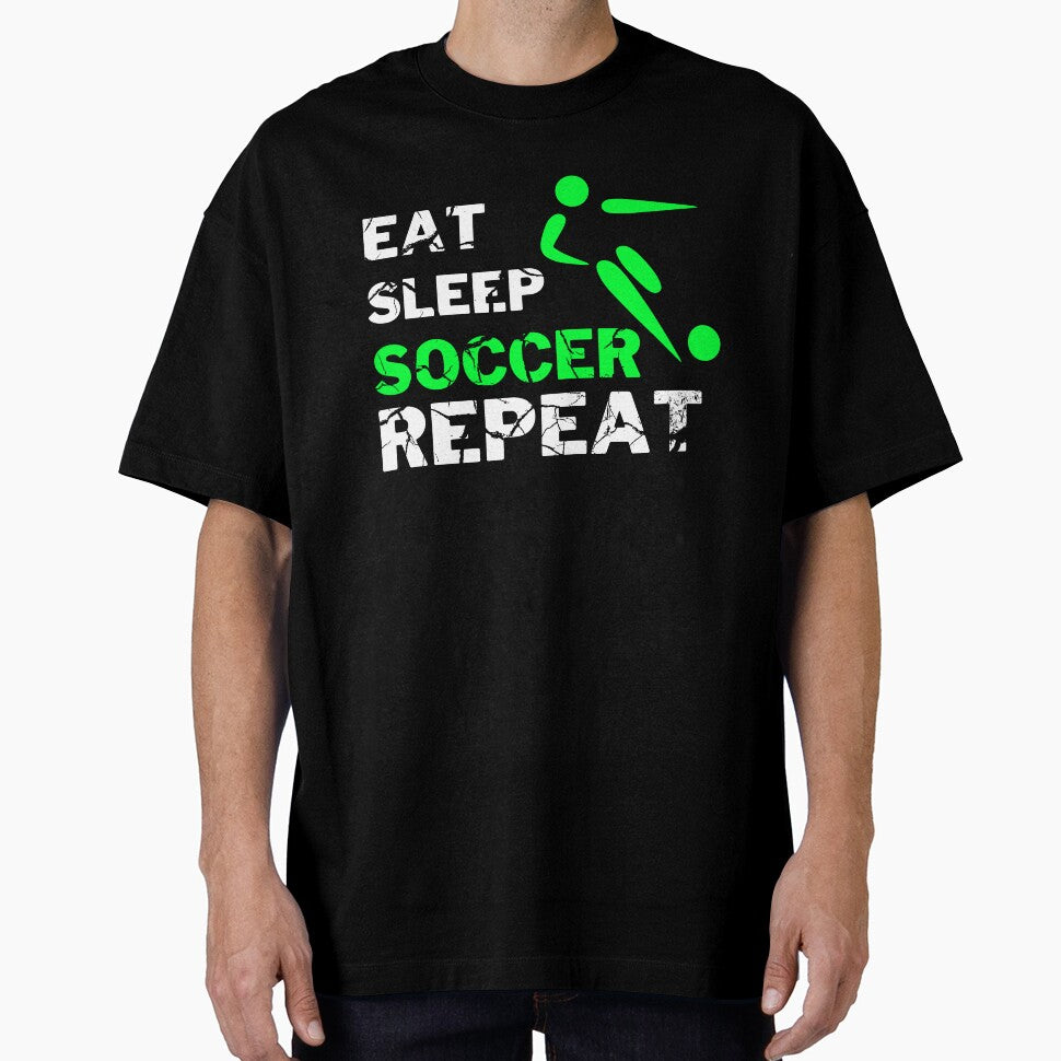 Eat Sleep Soccer Repeat by backham-design