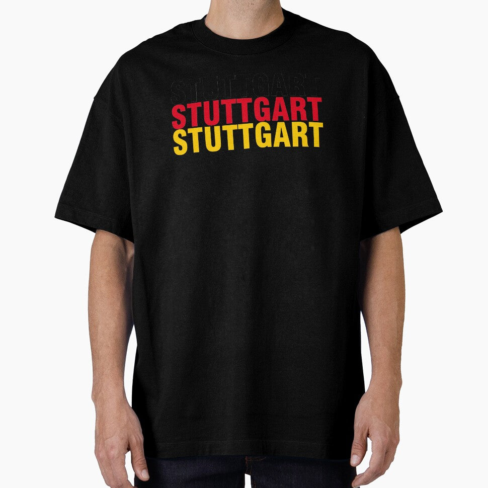 Stuttgart - German flag by Urosek