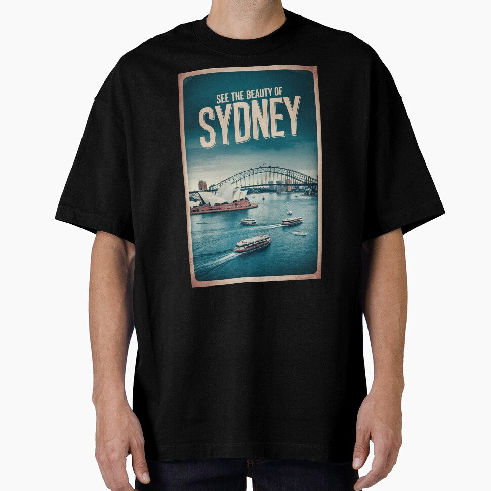 Sydney Vintage Travel Poster by TravelerRat