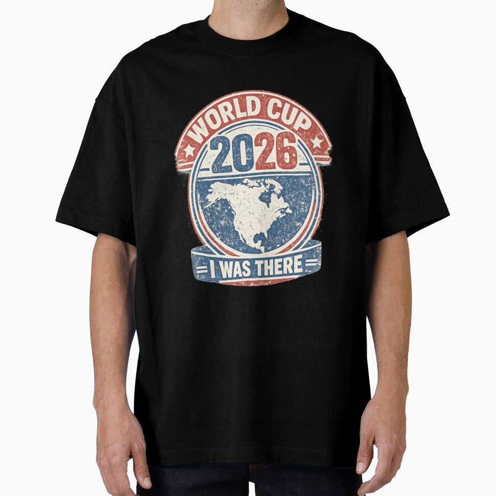 World Cup 2026 I Was There Vintage Stamp T-Shirt by ArthUpscale