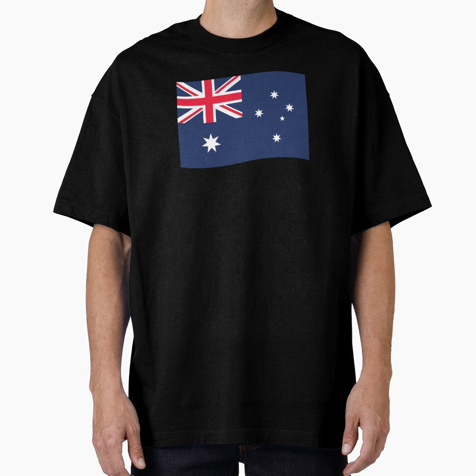 Australia Wave Flag (On White) by STUDIO-72