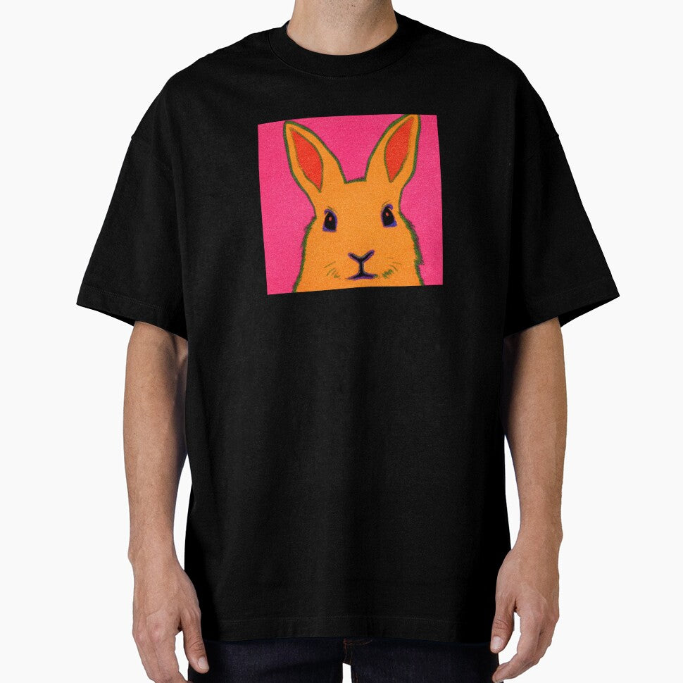 Retro Pop Art Bunny Easter Rabbit by PhokaPhokich