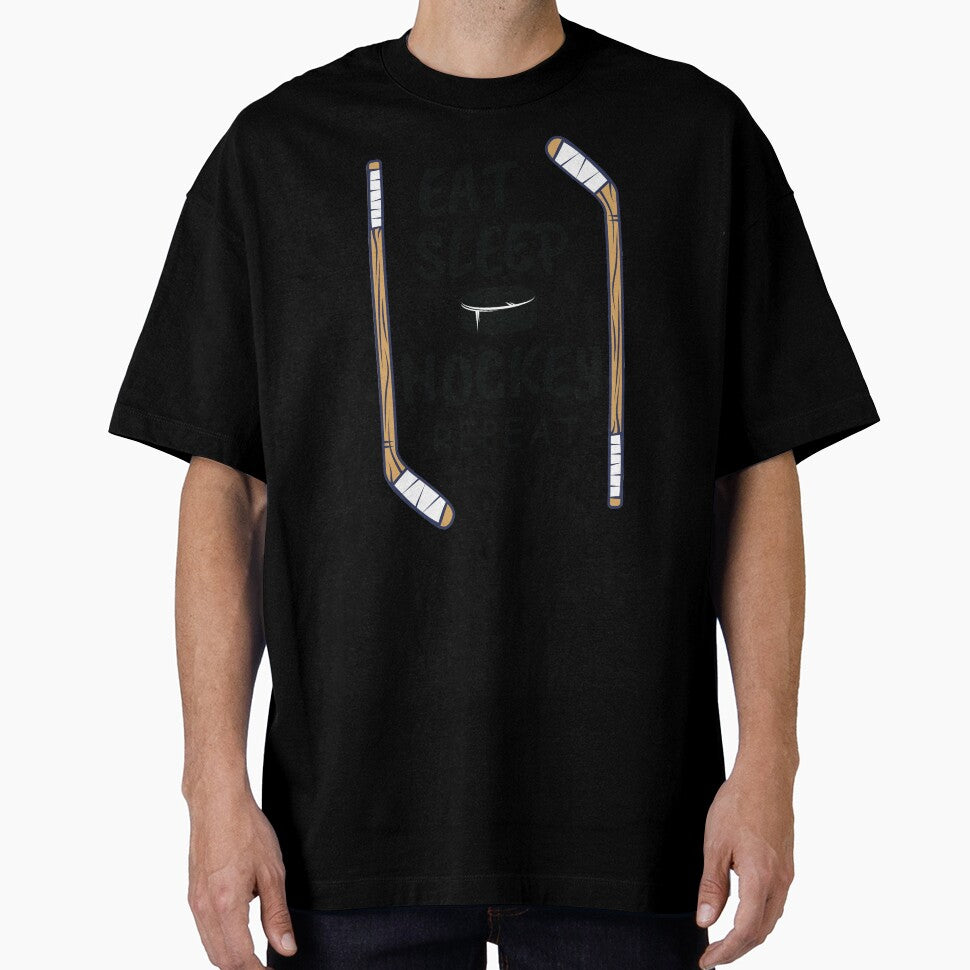 Eat Sleep Stop Goals Repeat Goalie Soccer Hockey Gift by ArtOneDesign
