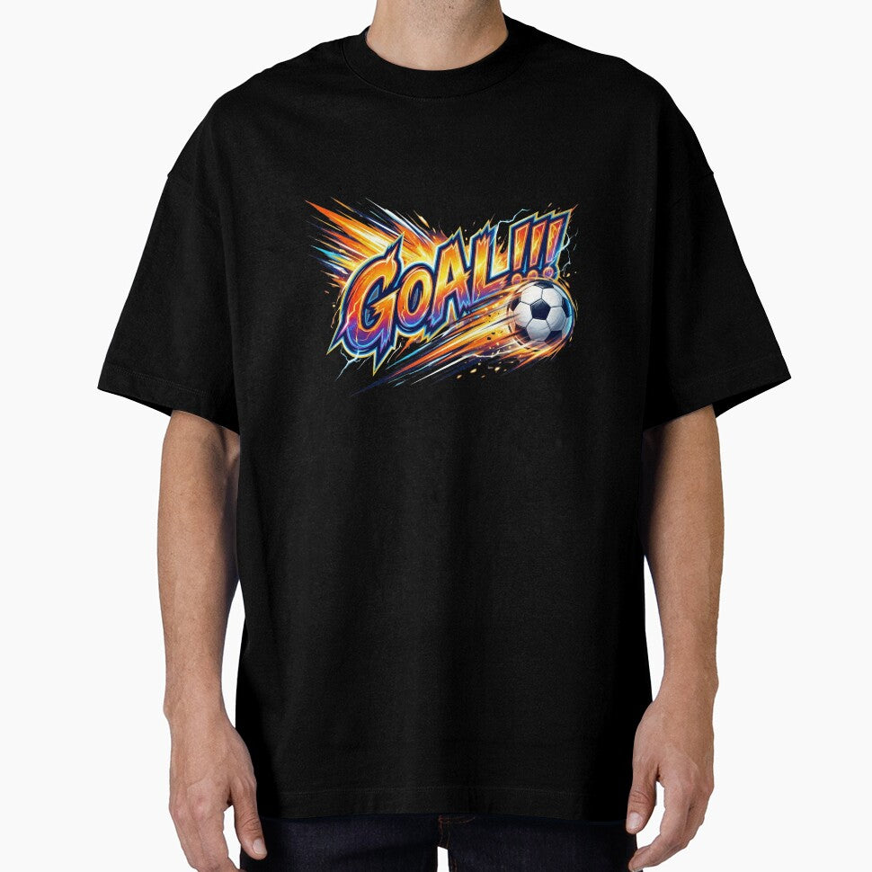Goal!!! — Expressive Football Typography Pop Art Style by David Mateo ArtWorks