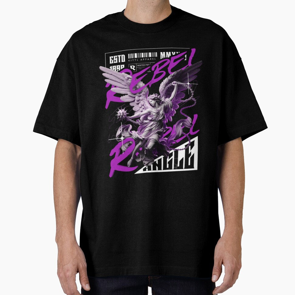 REBEL | Angel | Graphic Sweatshirt by Fuziese
