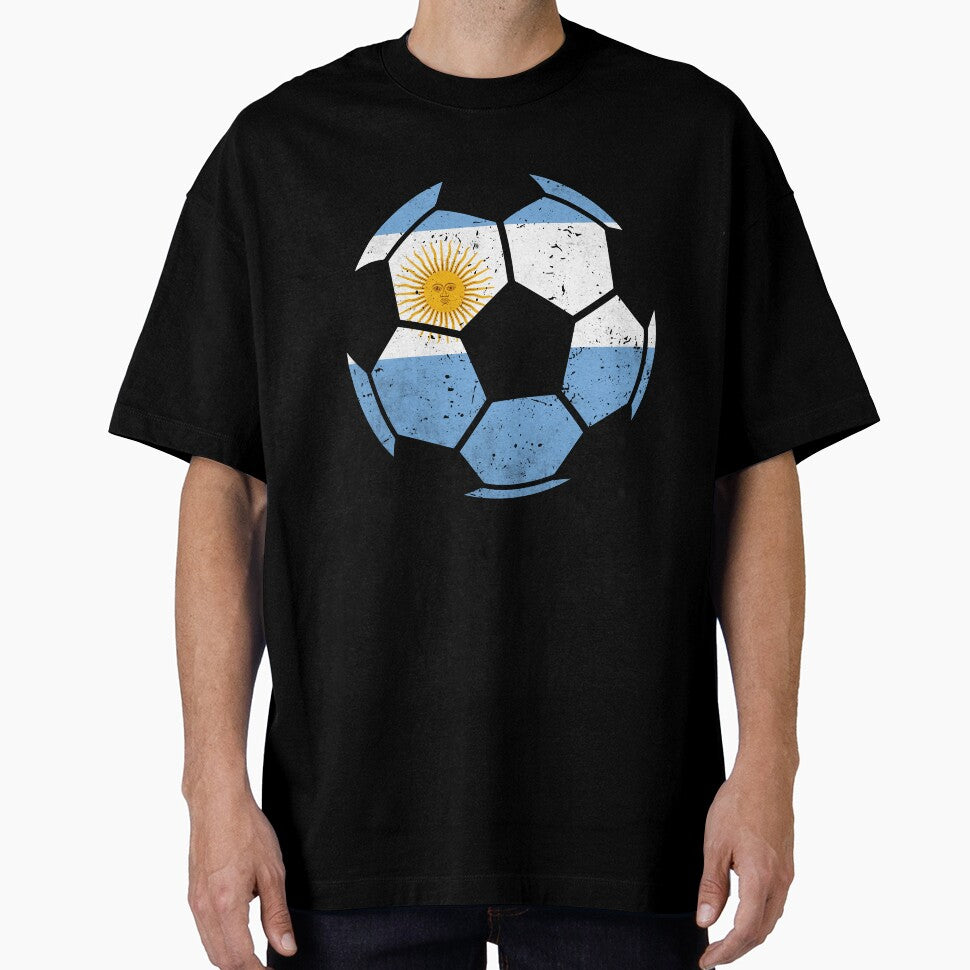 Argentina Soccer Ball Flag Jersey Argentines Football Fan by EIMgraphic