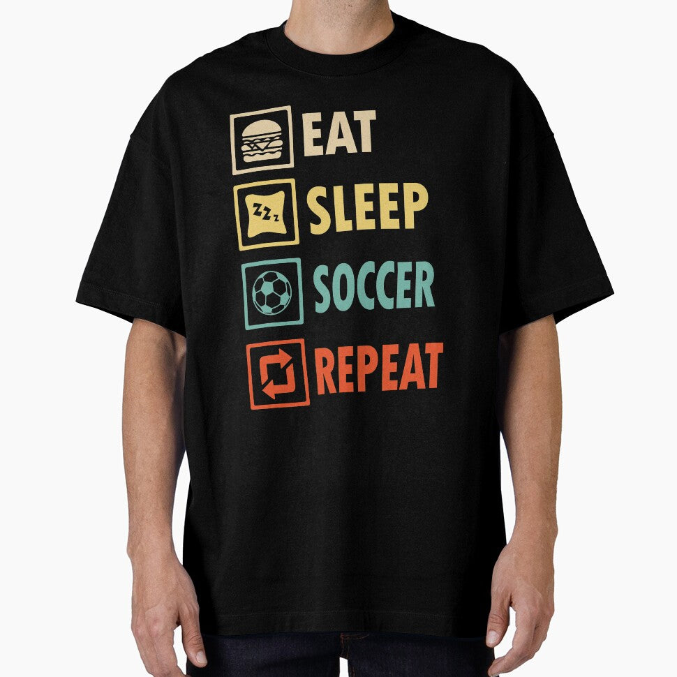 Eat sleep Soccer repeat by thanhmaidesign