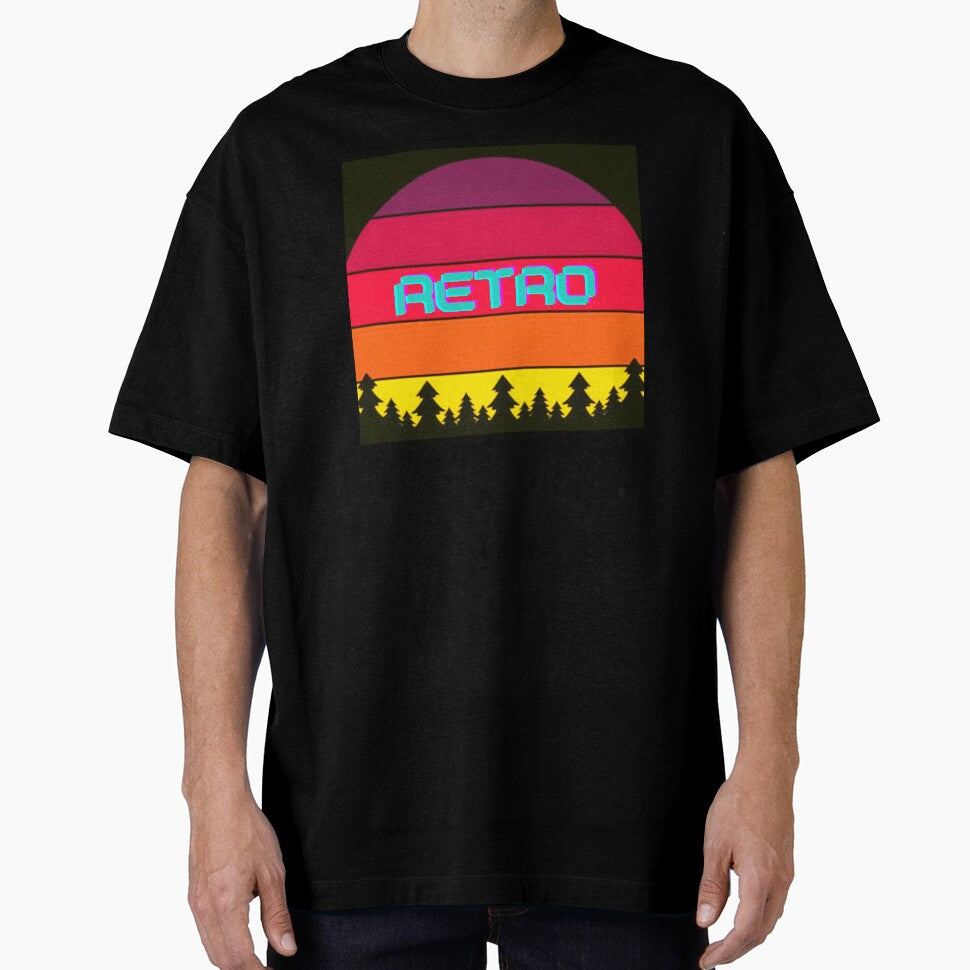 Retro Sunset Slim fit Tshirt. by shashank248
