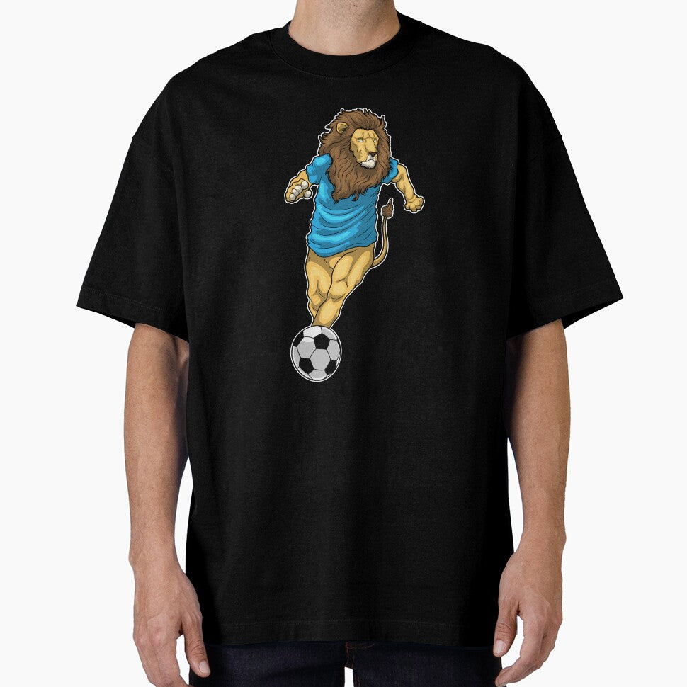 Lion Soccer player Soccer by Snabdesign84