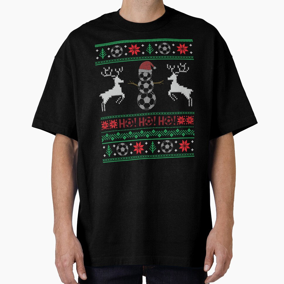 Funny Christmas Soccer Snowman Ugly Christmas Xmas by mrsmitful