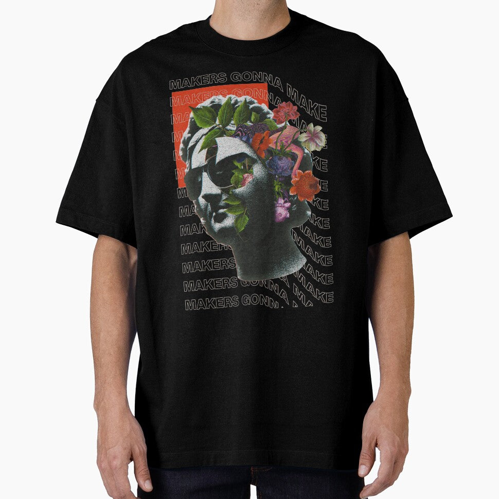 Streetwear Psychedelic Classic Rome Statue by katarsisworks