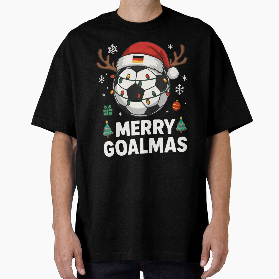 Merry Goalmas Germany - Funny Soccer Christmas by HandicraftArt