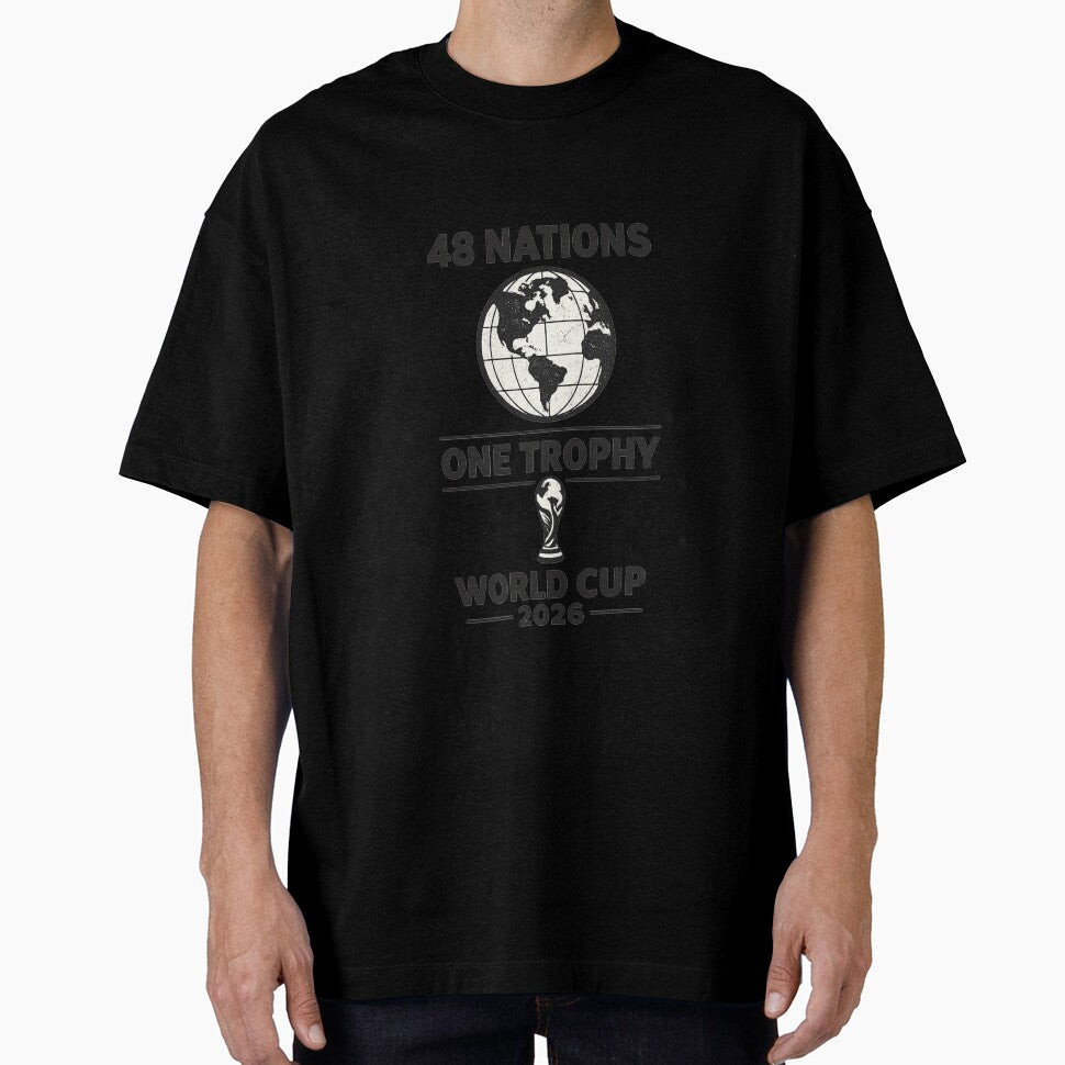 48 Nations One Trophy | World Cup 2026 Football Design by ArthUpscale