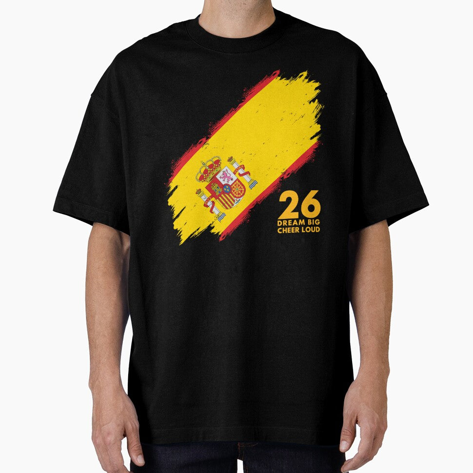 Spain Football 2026 Dream Big Cheer Loud by BananaPrint