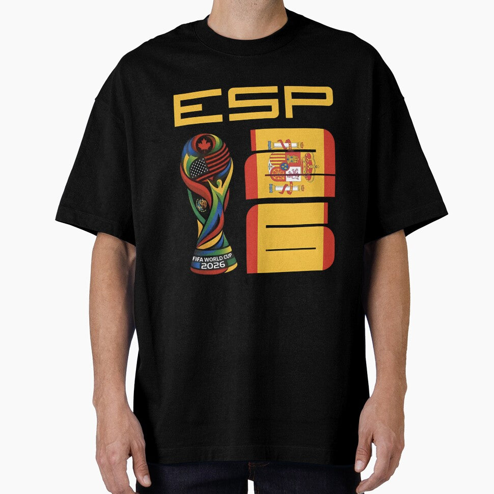 Spain Soccer World Cup 2026 Fan Art - ESP La Roja by  The Midnight Library - Book Lover Gifts & Kindle Accessories