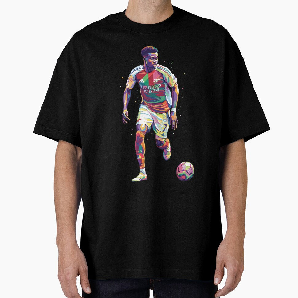Bukayo Saka Celebration by princejolin