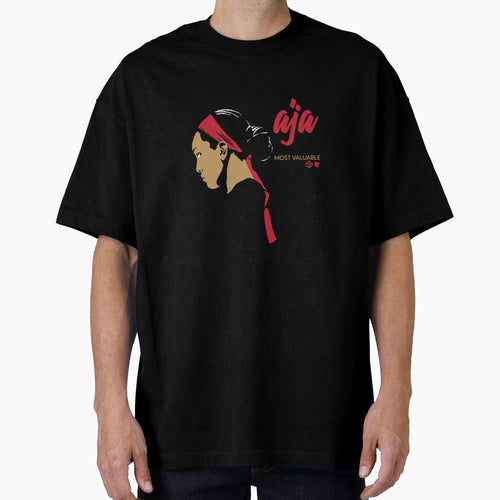 A'ja Wilson - Most Valuable A'ja - Las Vegas Basketball Long Sleeve by FleuretBaron