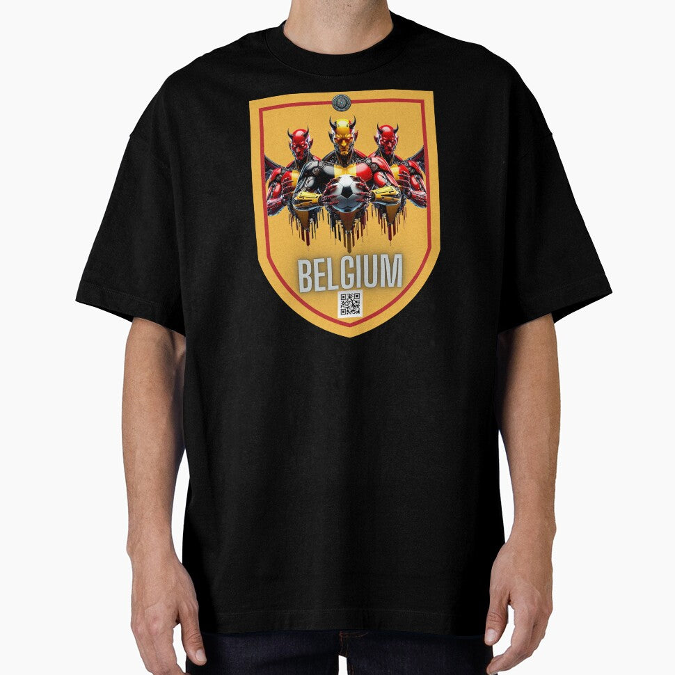 Belgian Red Devils - Fiery Football Spirit by QStom-PRo