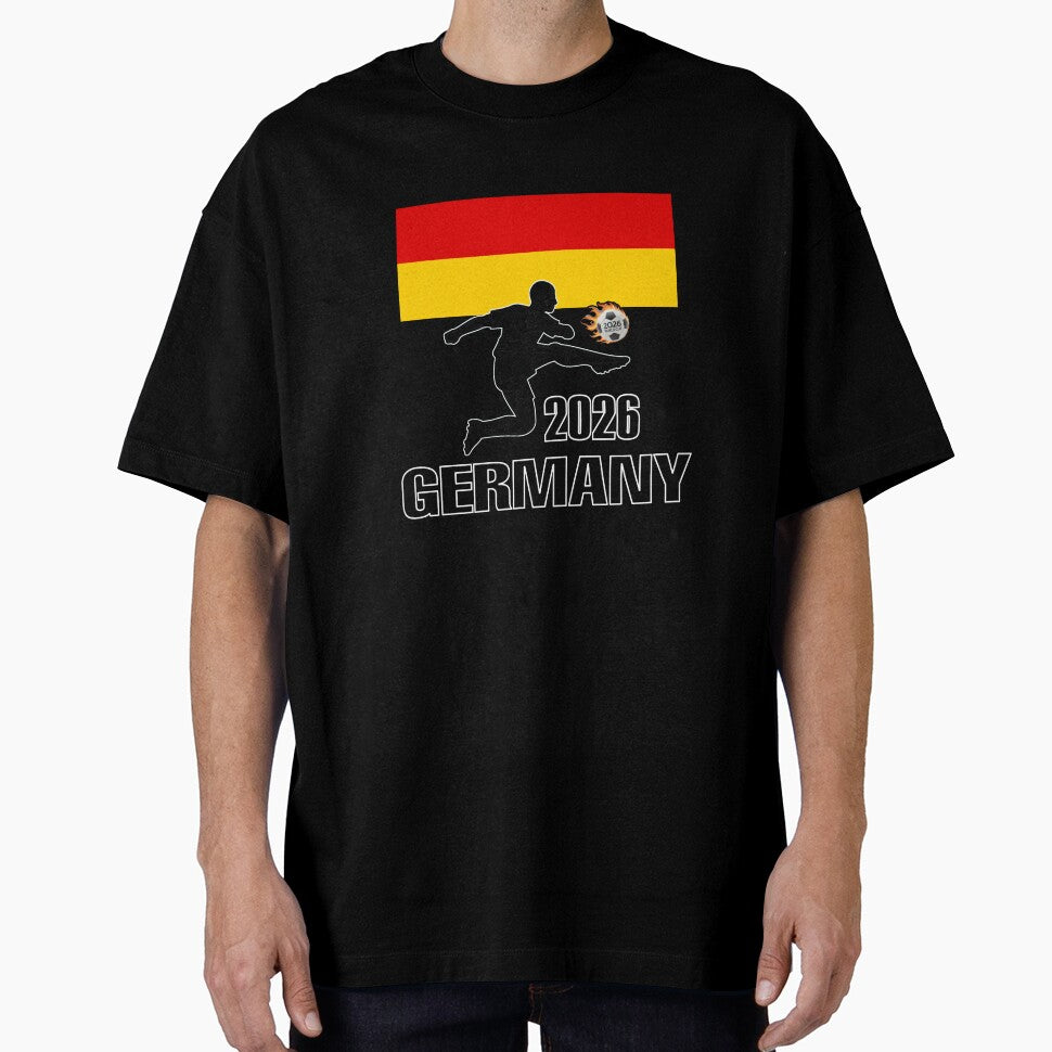 Germany  Soccer T-shirt 2026 by benchpod47