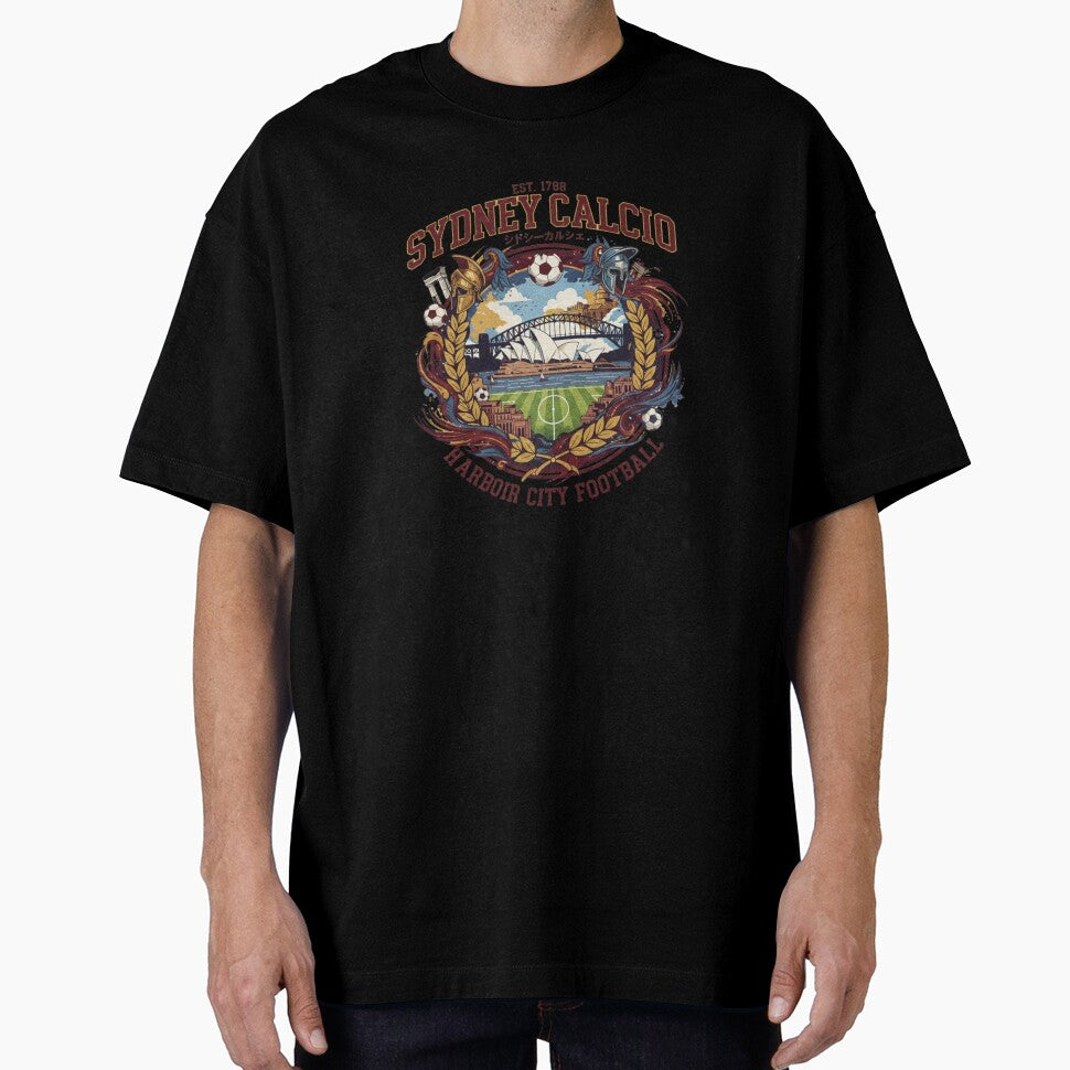 Sydney Calcio - Harbour City Football Club Vintage Soccer Crest by Deviantfant