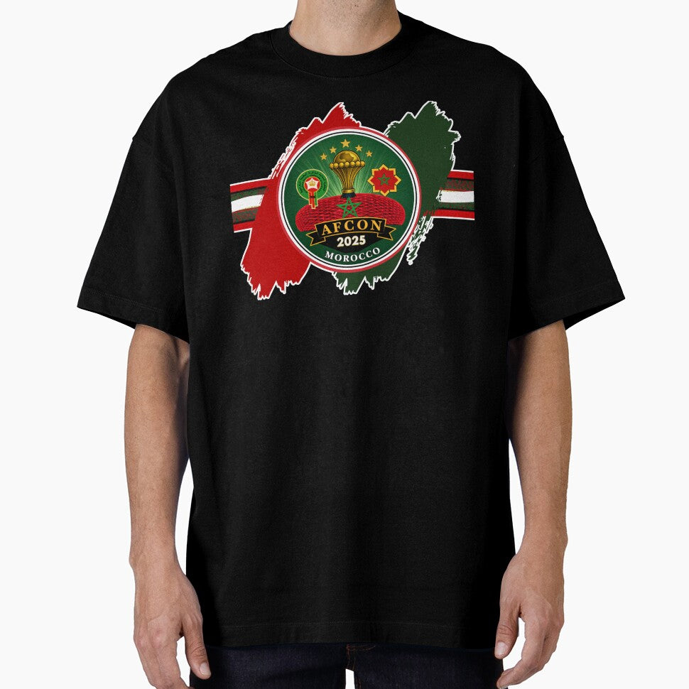 AFCON Sport 2025 Morocco • Prince Moulay Abdellah Stadium • Atlas Lions Football Emblem by InPrintedWord