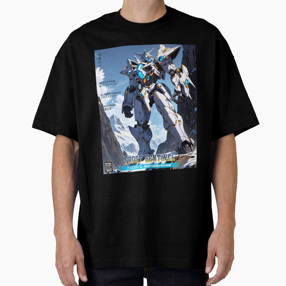 Frost Sentinel Mecha of the Northern Divide by Retro Urban Wave