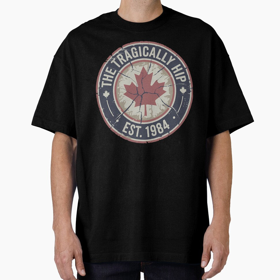 The Tragically Hip Est 1984 Logo Grunge Vintage by NigelQuitzon
