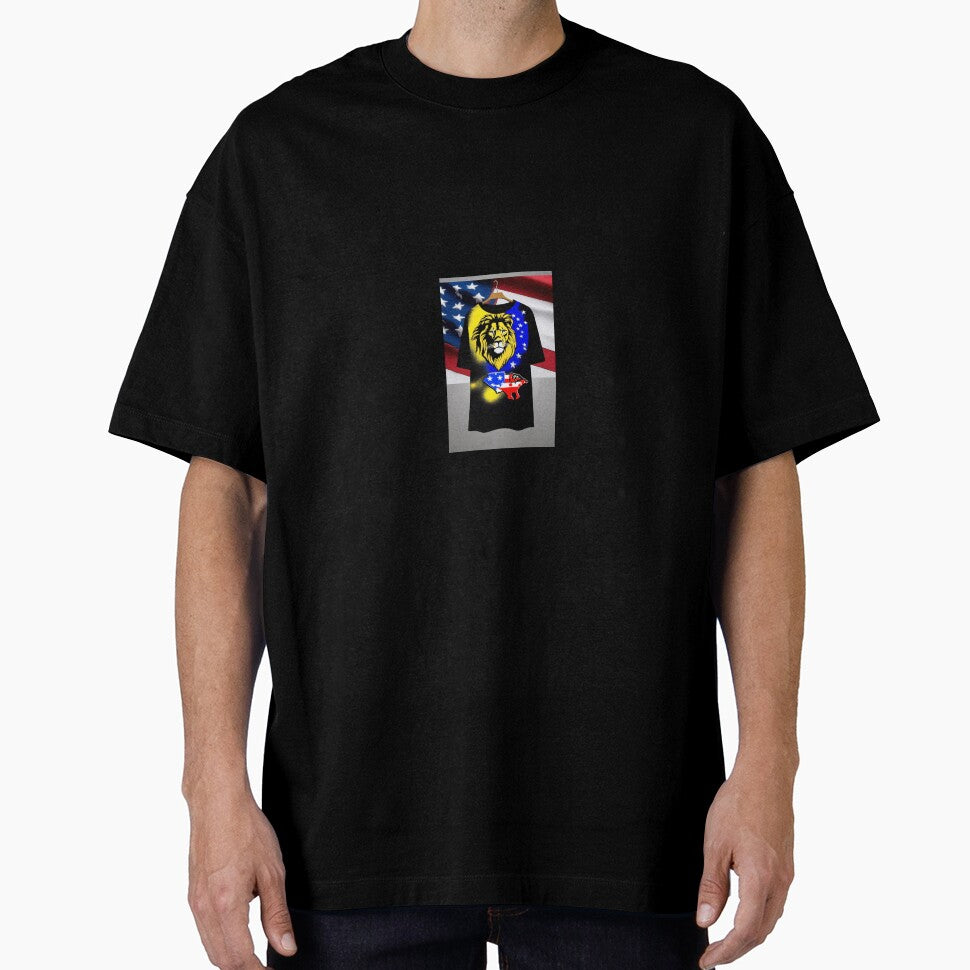 Roar in Style: Lion 3D Print Ladies Shirt for Beach Vibes by Chukszy1
