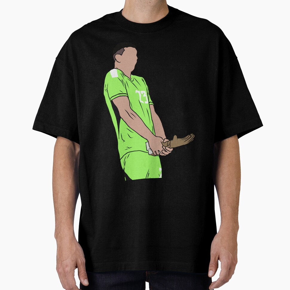 Emiliano Martinez Funny Celebration by RatTrapTees
