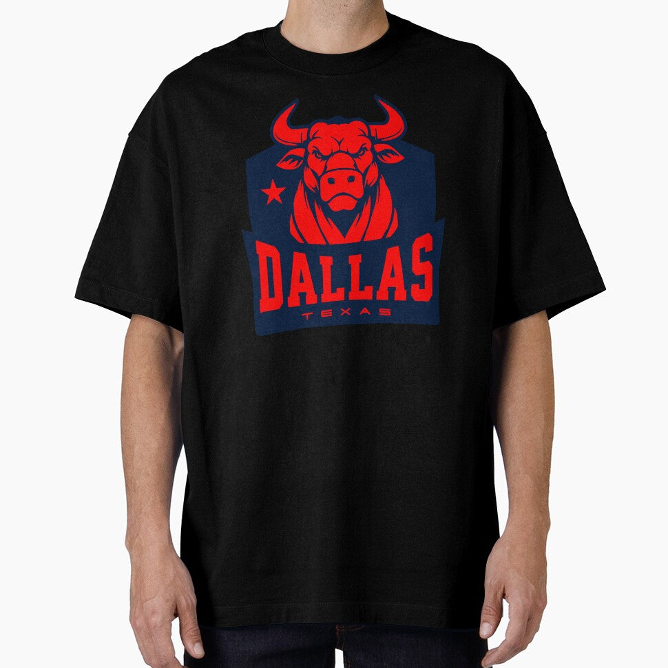 Dallas Texas bull animated red by VRedBaller