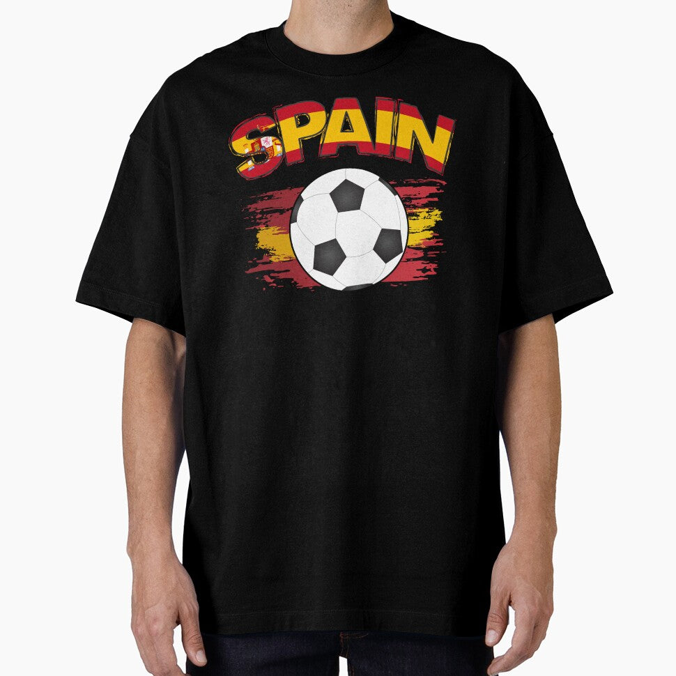 Spain Soccer Flag Jersey, Spain Football Fun by redodaha