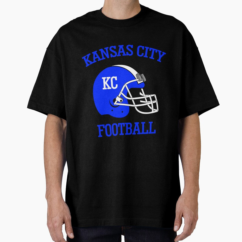 Kansas City Football T-Shirt for Men and Women by AllStarMerch