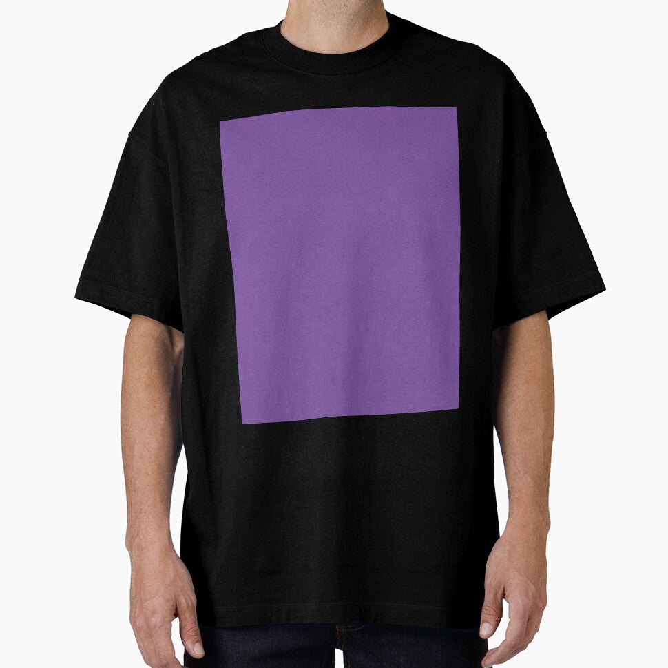 Plain Solid Color Medium Purple Chic Purple Eggplant Purple by mimihuang creations