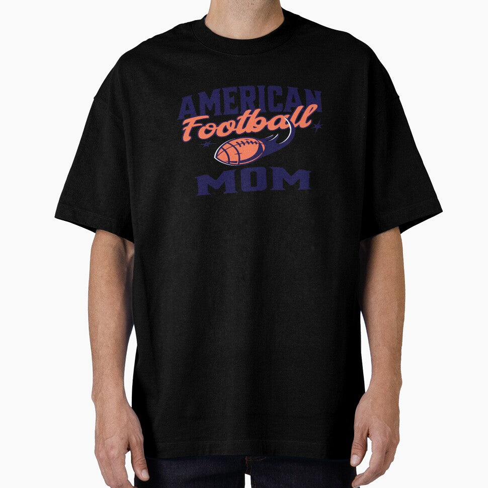 American Football:T-Shirts for Moms Who Love Football by DigiArt8Design