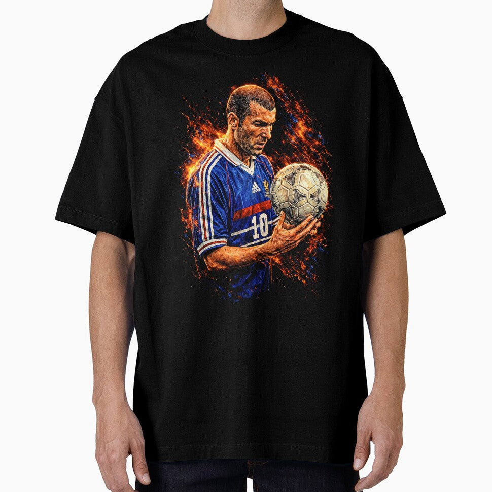 Zidane Football Legend Pride by Not Hugo