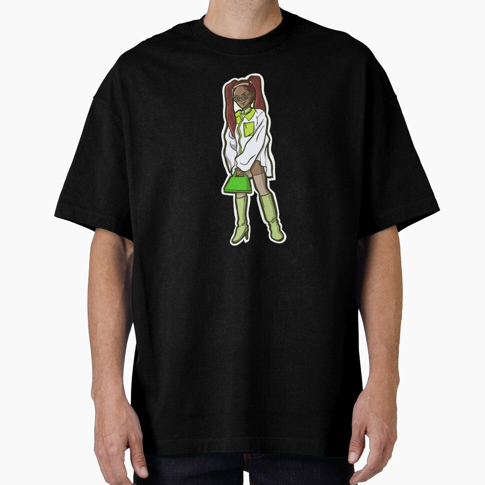 streetwear teen girl Illustration clip art collection by StairheadStore