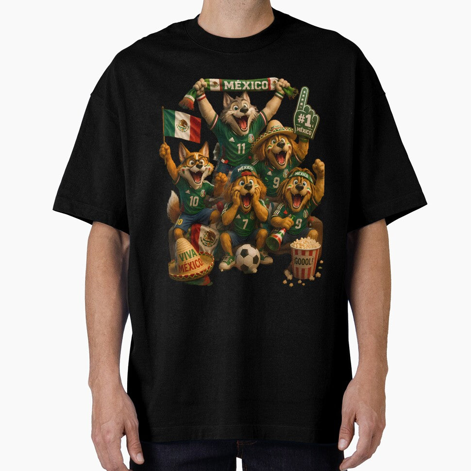 Mexico Soccer Fiesta Shirt | Funny Fan Tee by WabiSabiSjak