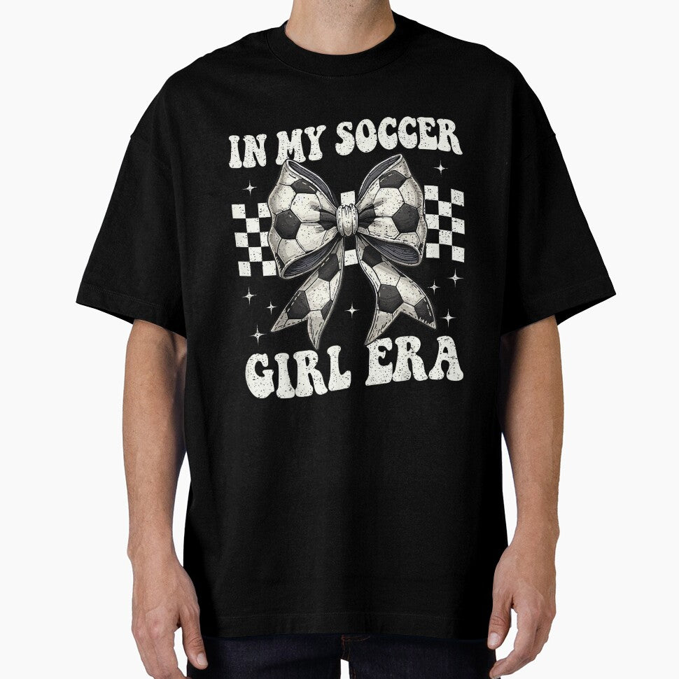 in My Soccer Girl Era Coquette Bow Soccer Girl by HazelWCagle
