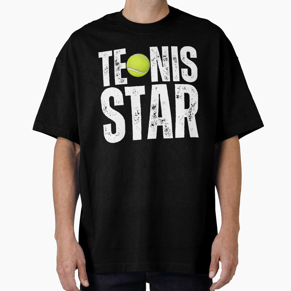 Tennis Star T-shirt by weeomano