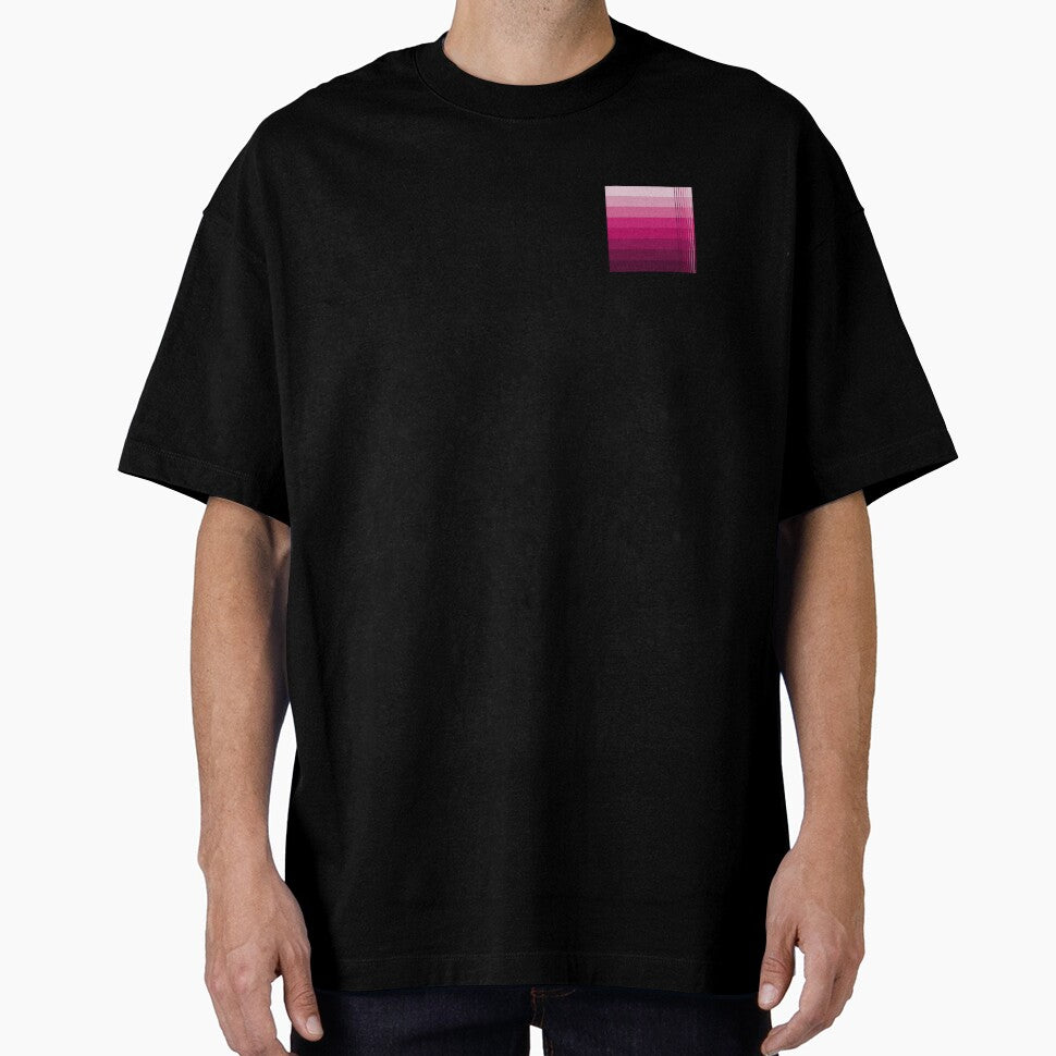 Simple design from shades of pink to dark crimson by Cherevan
