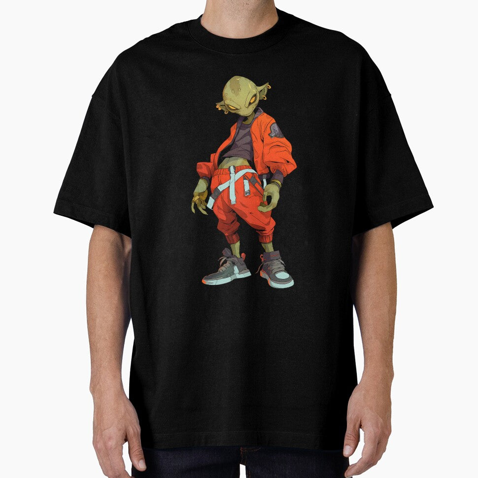 Streetwear Edgy Alien by bapupa