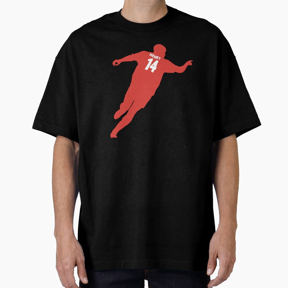 Thierry Henry Silhouette Illustration by samanthagarrett