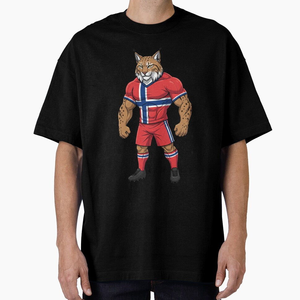 Powerful Norwegian Lynx Football Mascot 2026 by ArtByKatti