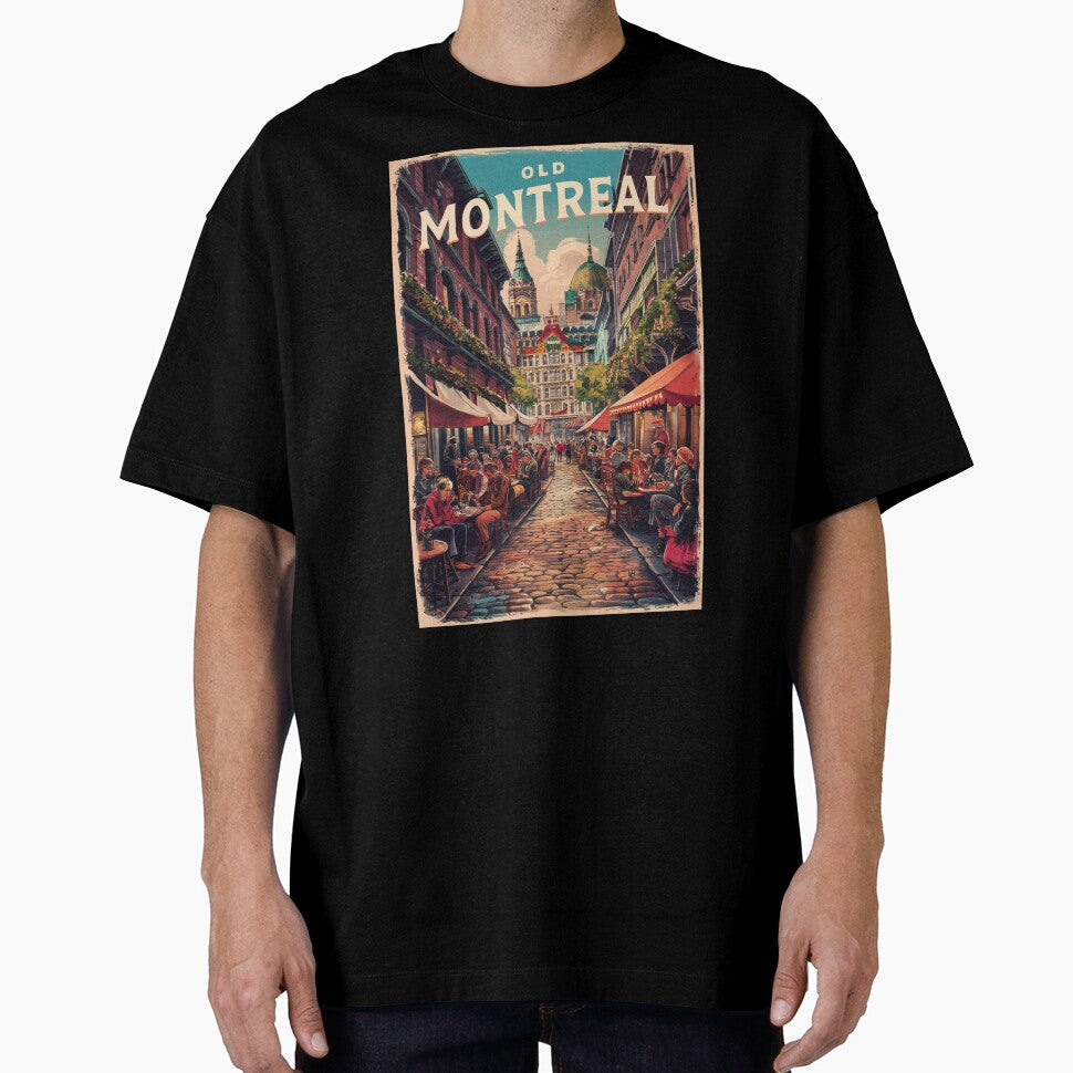 Montreal Vintage Travel Poster by TravelerRat