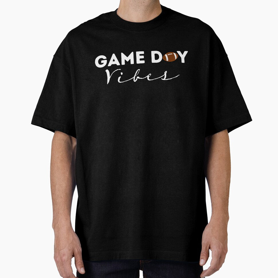White Game Day Vibes by Jacksonsmerch